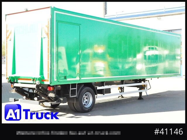 Box-semitrailer SPIER SGL 110, City, 1 Achs, LBW 3 Tonnen, TÜV 05/2027