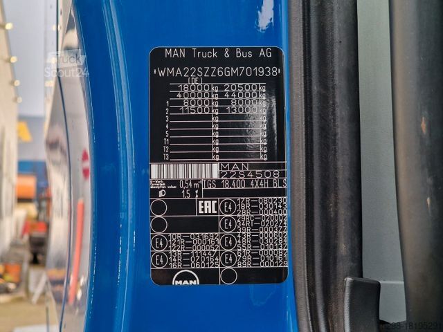 Standard tractor unit MAN TGS 18.400 4x4H BLS / Hydrodrive / Alu-Felgen