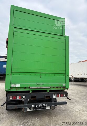 Carrocería intercambiable Krone Baustoff 7,45m Zurringe Bordwände Türen