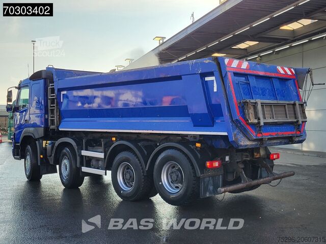 Kipper Volvo FMX 450 FMX 8X4 16m3 Langendorf tipper Lift-Axl...