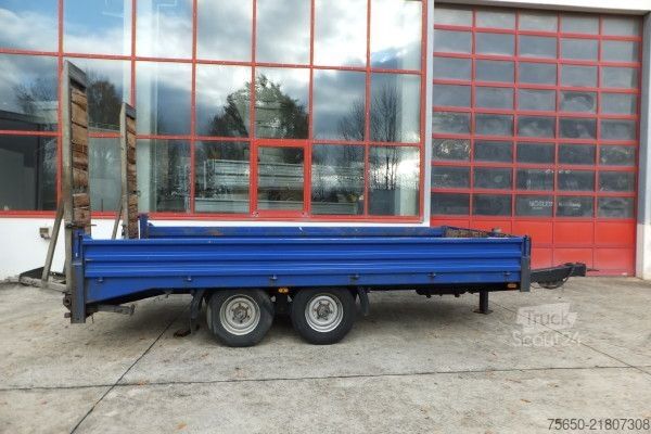 Низкорамный прицеп Humbaur HBT10  Tandemtieflader