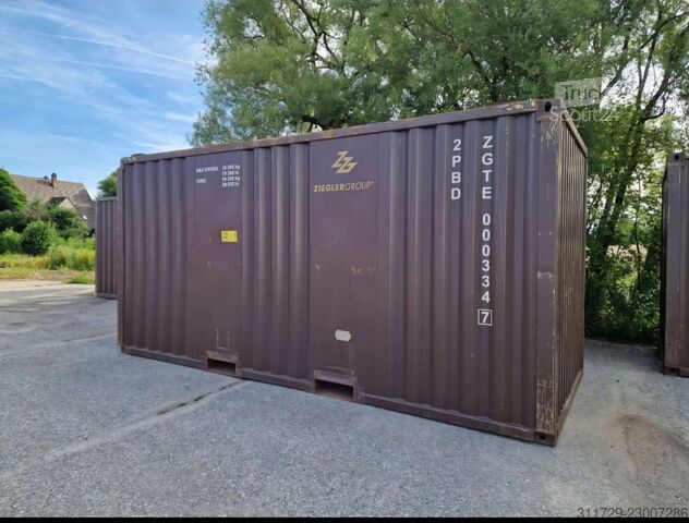 Container cu cârlig Decker Containerbau 20ft Bulk Container oben offen, 360°