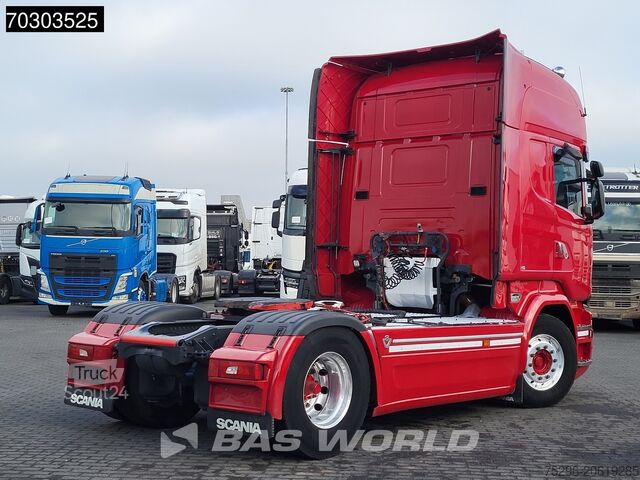 Standaard trekker Scania R520 R 4X2 Retarder Full-Air 2xTanks Hydraulik ...
