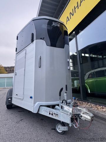 Remorcă pentru transport cai IFOR WILLIAMS HBX511 2-Pferdeanhänger Vollalu 2,7t DS-Klappe