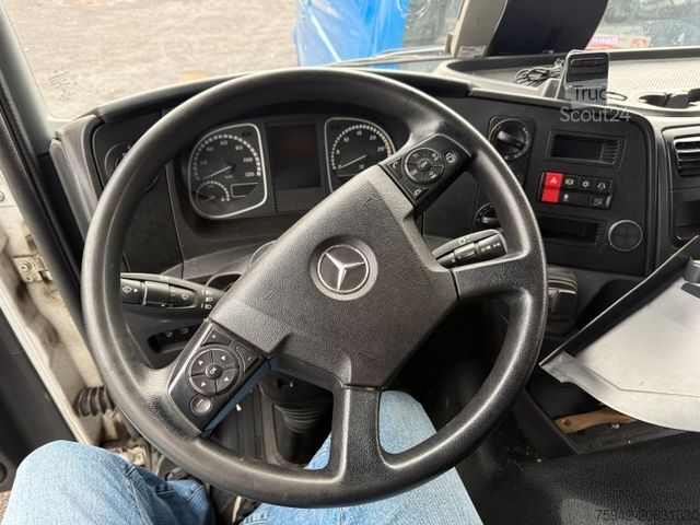 Camion plateau avec bâche MERCEDES-BENZ Atego 3 1224 LBW MOTORSCHADEN