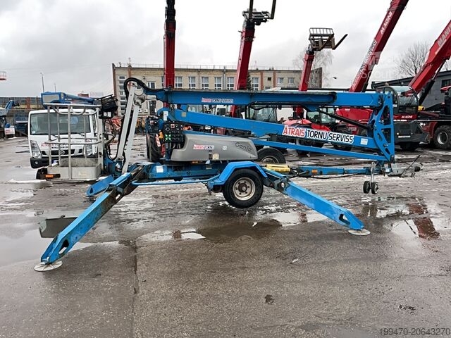 Aanhangwagen gemonteerde hoogwerker Genie TZ-50 DC w/Drive (17m)