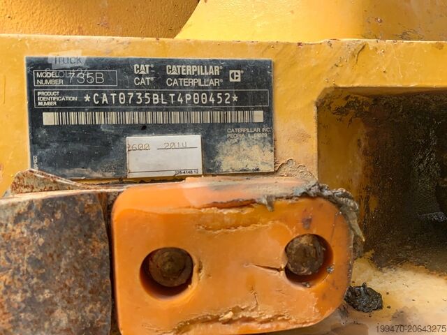 Šarnīru pašizgāzējs Caterpillar 735B