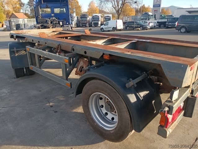 Remorque porte-engins surbaissée MÜLLER-MITTELTAL T 3 9,55m 0,90m Rampen, Bordwand vorne ABS SAF