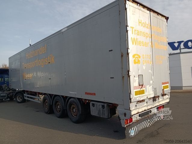 Návěs s pohyblivou podlahou REISCH RSBS35/24LK 92m3WalkingFloor SAF Disc Boden Top