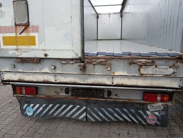 Návěs s pohyblivou podlahou REISCH RSBS35/24LK 92m3WalkingFloor SAF Disc Boden Top