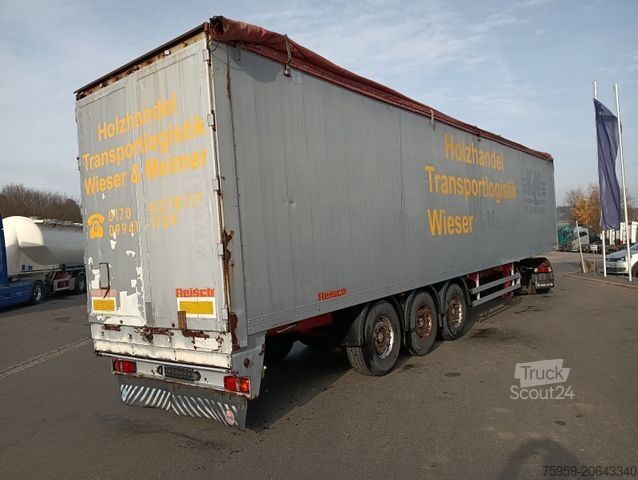 Návěs s pohyblivou podlahou REISCH RSBS35/24LK 92m3WalkingFloor  SAF Disc Boden Top