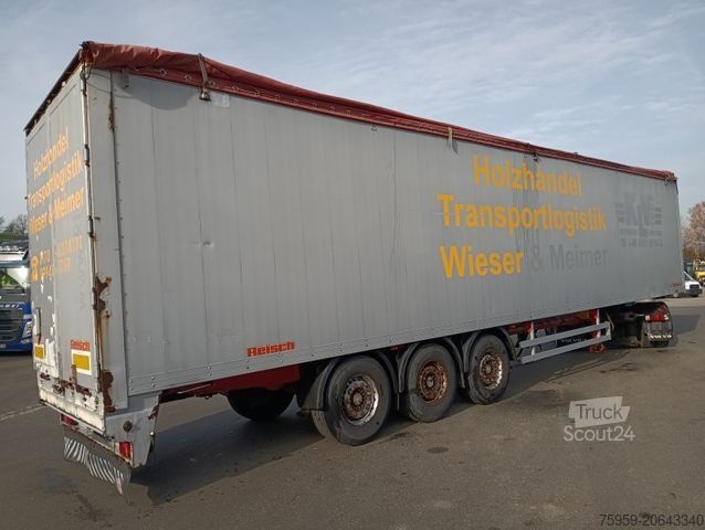 Návěs s pohyblivou podlahou REISCH RSBS35/24LK 92m3WalkingFloor  SAF Disc Boden Top