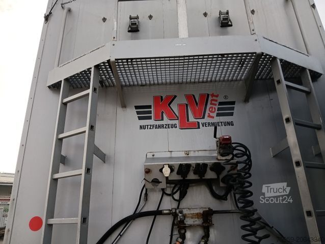 Návěs s pohyblivou podlahou REISCH RSBS35/24LK 92m3WalkingFloor SAF Disc Boden Top