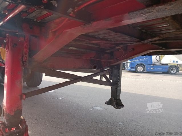 Návěs s pohyblivou podlahou REISCH RSBS35/24LK 92m3WalkingFloor  SAF Disc Boden Top