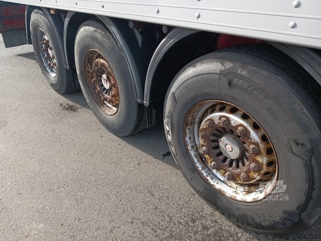 Semi-remorque à plancher roulant REISCH RSBS35/24LK 92m3WalkingFloor  SAF Disc Boden Top