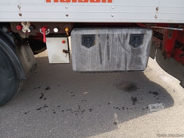 Návěs s pohyblivou podlahou REISCH RSBS35/24LK 92m3WalkingFloor SAF Disc Boden Top