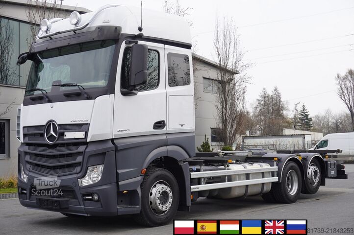 BDF / pre kurzy vedenia vozidiel Mercedes-Benz Actros 2540 6x2/ 10 tho. km!!! / 5 seats