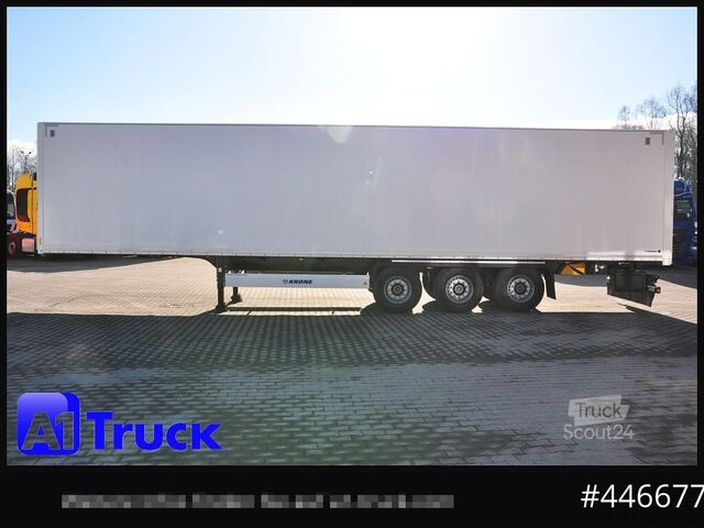 Furgona puspiekabe KRONE SD Koffer, Liftachse, Code XL, VDI 2700, SOFORT