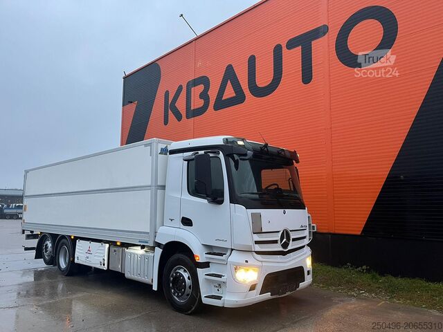 Transportēšana saldētavā/aizsaldētavā Mercedes-Benz Antos 2543 6x2*4 Mitsubishi / BOX L=7573 mm