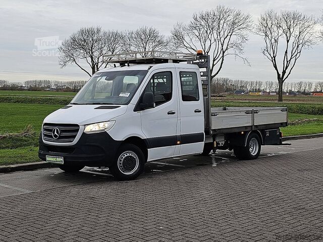 Camion à plateau avec grue MERCEDES-BENZ SPRINTER 514 ac automaat EURO6