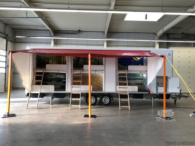 Specializuoti priekabos ir kitos transporto priemonės Rosemeier EW TA-NO Festivalanhänger Mannschaftswagen