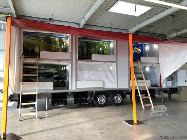 Specializuoti priekabos ir kitos transporto priemonės Rosemeier EW TA-NO Festivalanhänger Mannschaftswagen