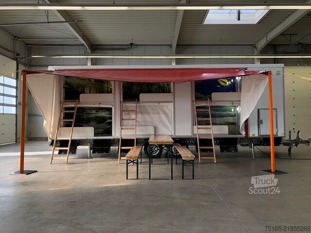 Specializuoti priekabos ir kitos transporto priemonės Rosemeier EW TA-NO Festivalanhänger Mannschaftswagen