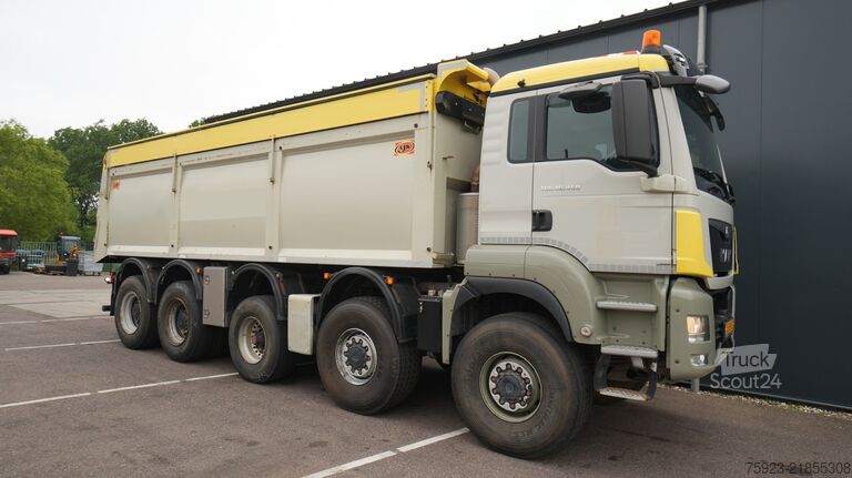 Benne MAN TGS 49.460 10x8 tipper 393.000km