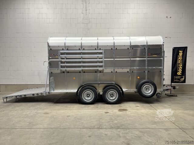 Boskapstrailer Nugent L4318H-H-SD Viehanhänger
