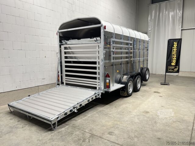 Boskapstrailer Nugent L4318H-H-SD Viehanhänger