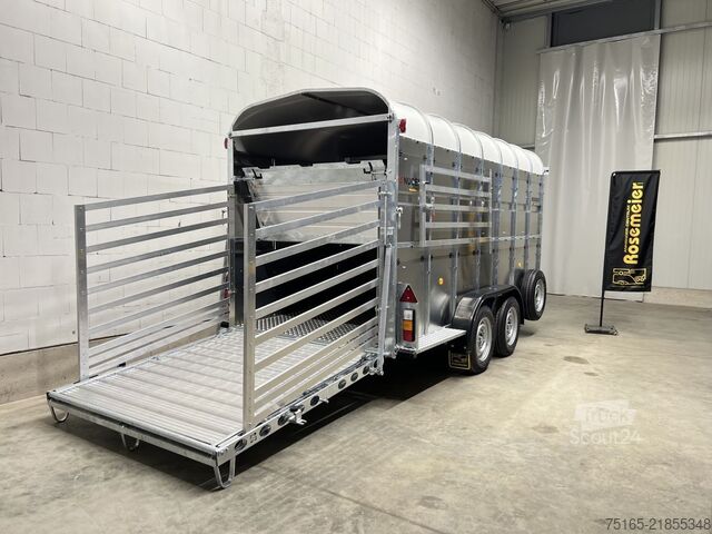 Boskapstrailer Nugent L4318H-H-SD Viehanhänger