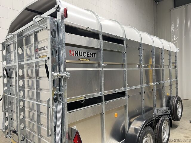Boskapstrailer Nugent L4318H-H-SD Viehanhänger