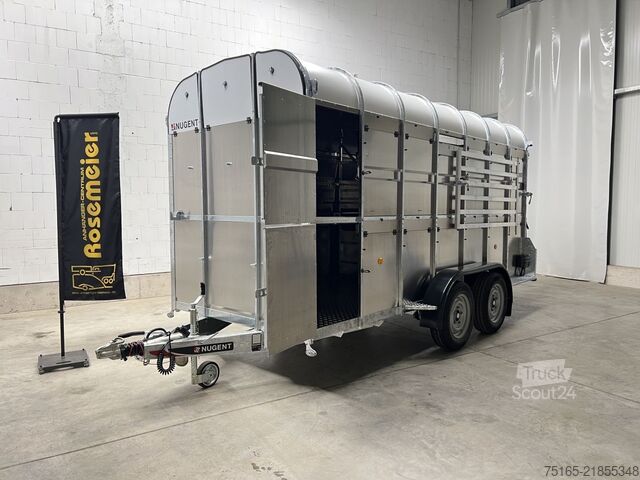 Dyretransporter Nugent L4318H-H-SD Viehanhänger