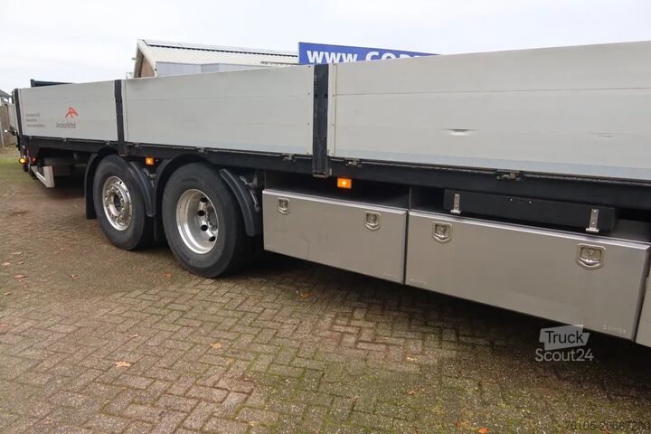 Lastplattform Volvo FH 460 Open Laadbak + Aanhanger Nieuw Smart-TAC...