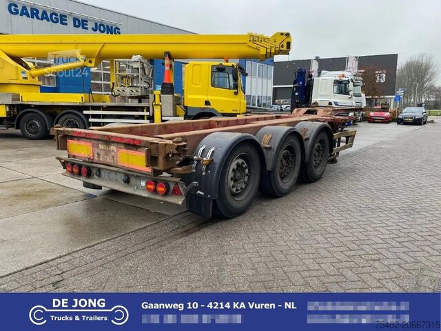 نقل الحاويات Renders Euro 800 / 2x Extendable / 1x Lift Axle / Disc ...