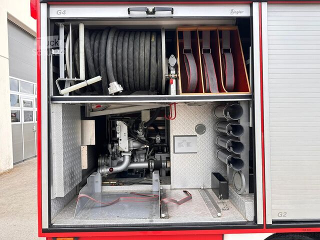Komercinė transporto priemonė Mercedes-Benz 814 F LF 8 6 FEUERWEHR mit ZIEGLER TOP