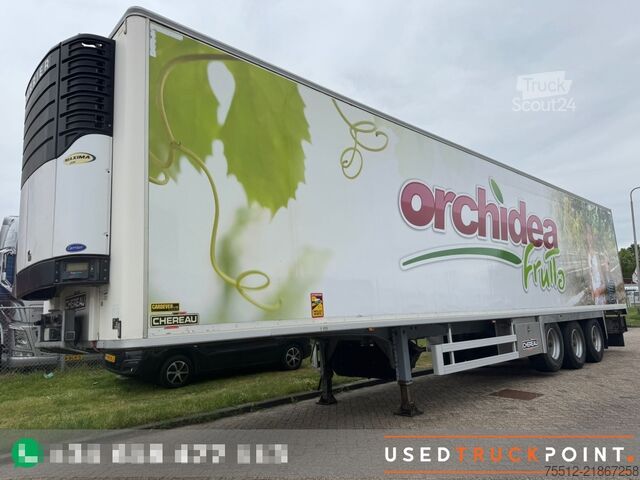 Gekoeld/bevroren transport Chereau 3-Asser / Carrier 1300 / Lift Axle / BPW / TUV:...