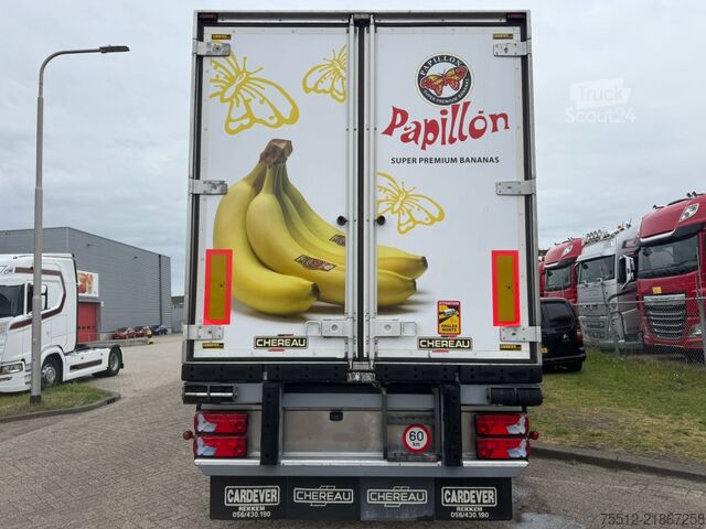 Gekoeld/bevroren transport Chereau 3-Asser / Carrier 1300 / Lift Axle / BPW / TUV:...