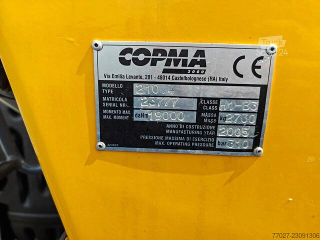  MAN TGS 26.360 Laadkraan Copma 210 + JIB