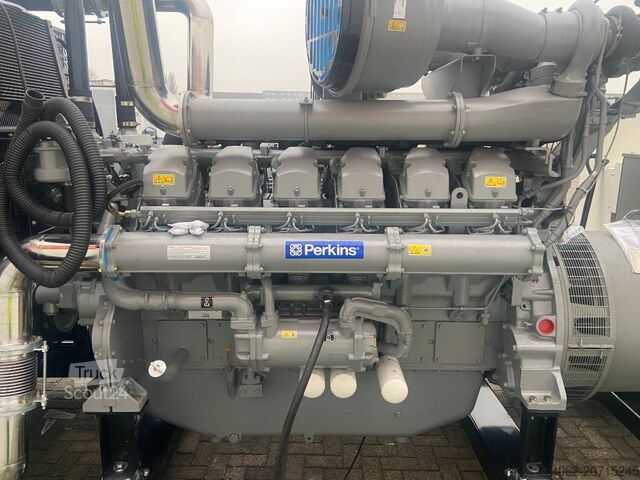 Aggregato Perkins 4012-46TAG2A - 1.650 kVA Generator - DPX-19823-O