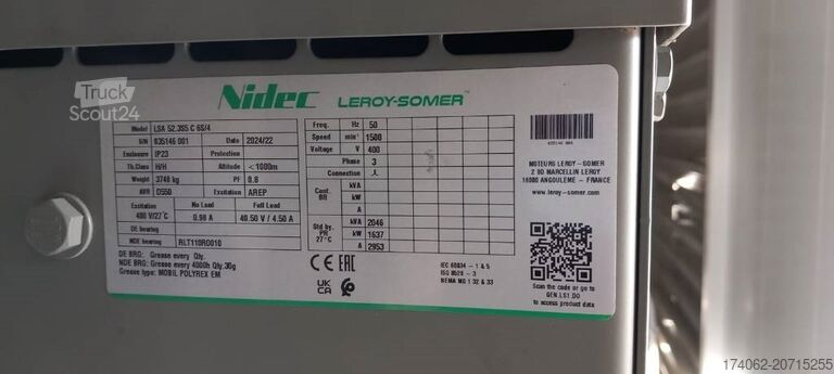 Агрегат Perkins 4012-46TAG3A - 1.880 kVA Generator - DPX-19824-O