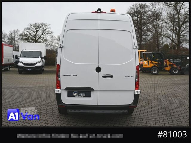 High top van MERCEDES-BENZ Sprinter 314 CDI Kasten, AHK, Klima, Tempomat