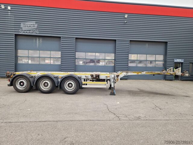 Langmaterial-Sattelauflieger Lecitrailer PORTE CONTENEURS MULTI POSITIONS