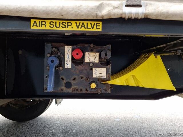 Oplegger Krone TAUTLINER FOSSE A BOBINES PREHENSIBLE