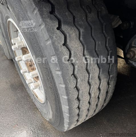 Semirimorchio con telone KRONE Edscha, Liftachse, 385/65