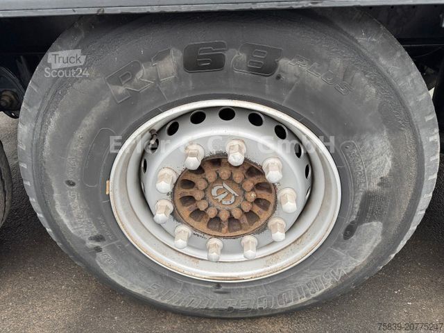 Semirimorchio con telone KRONE Edscha, Liftachse, 385/65