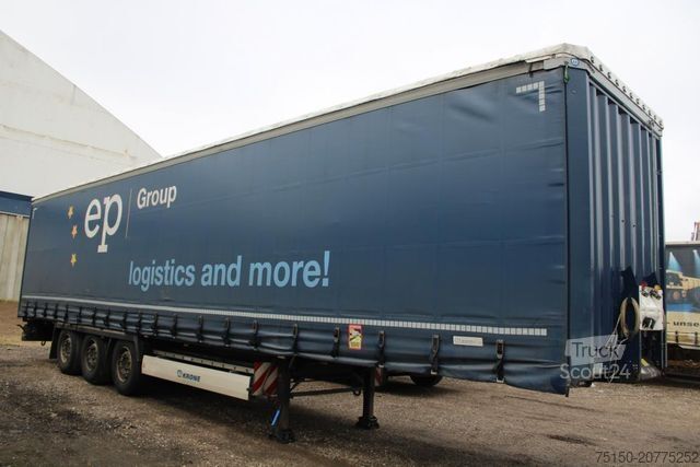 Semi-reboque aberto com lona KRONE SD Tautliner Verbreiterbar LIFT Nr.: 112