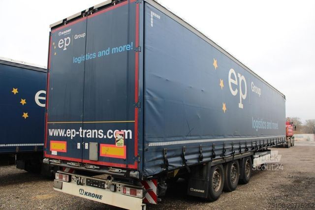 Semi-reboque aberto com lona KRONE SD Tautliner Verbreiterbar LIFT Nr.: 112