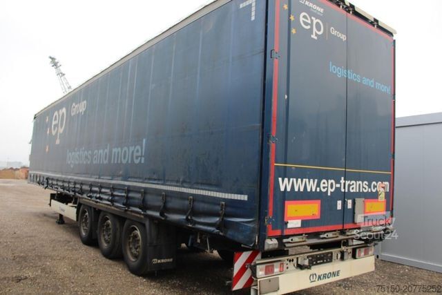 Semi-reboque aberto com lona KRONE SD Tautliner Verbreiterbar LIFT Nr.: 112