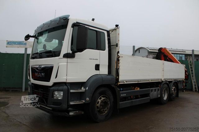 Gru montata su autocarro MAN 26.420 6x2 KRAN PALFINGER PK18502 FUNK Nr: 780